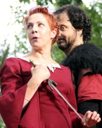 Melanie Uhlir as Lady Macbeth